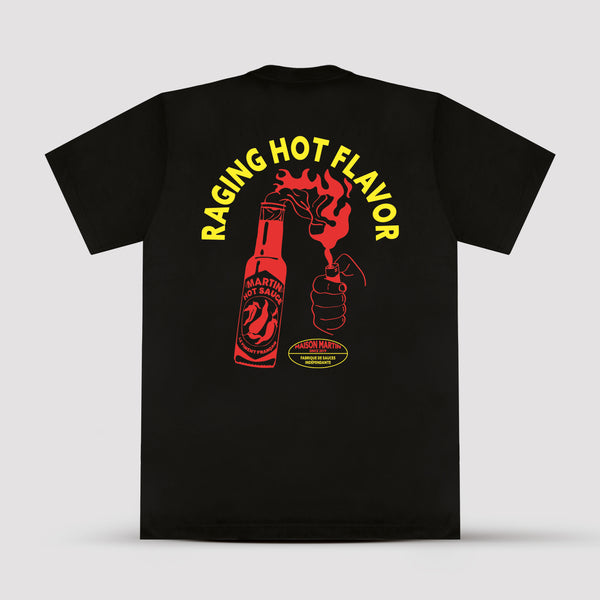 T-SHIRT HOT FLAVOR BLACK